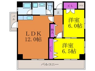 ハイツ上田の物件間取画像